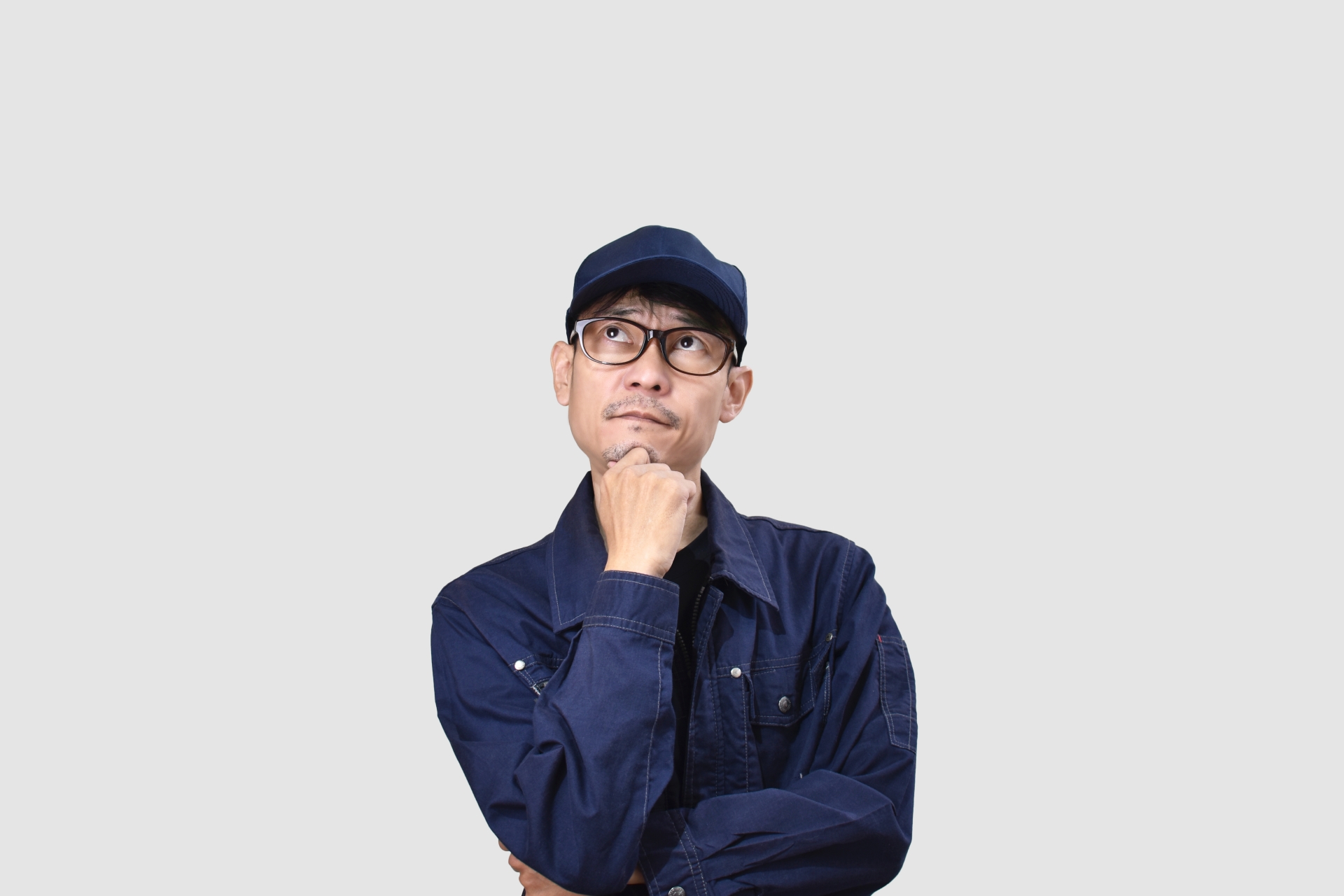 考える人